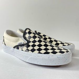 Vans Classic Slip-On Checkerboard Confetti Shoes
